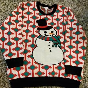 Lularoe Snowman Sweater Size XL